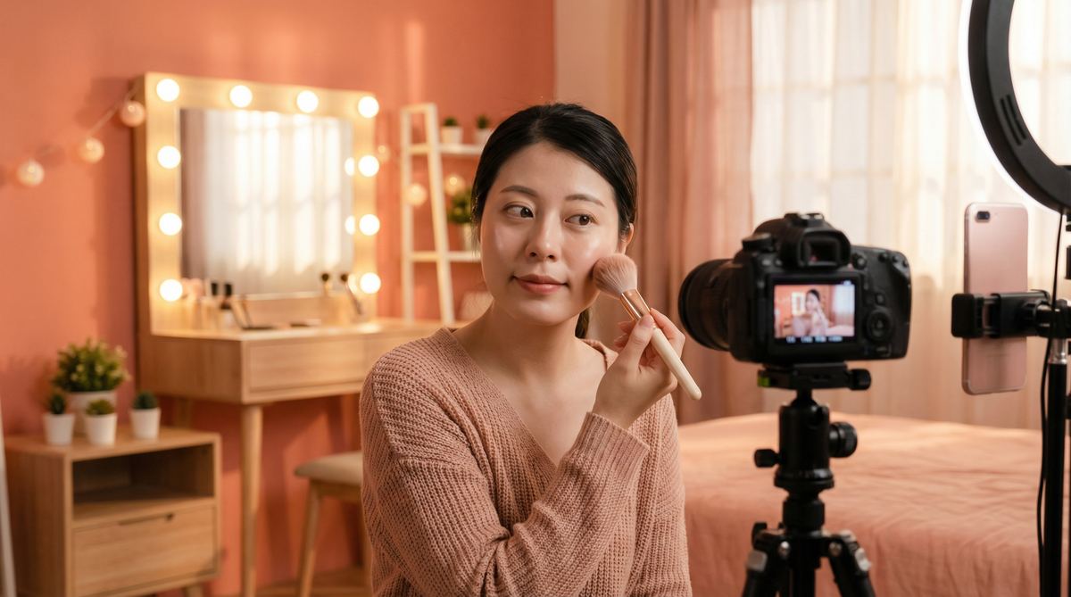 黑丝美妆教程视频